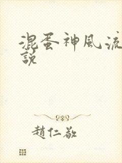 混蛋神风流史小说