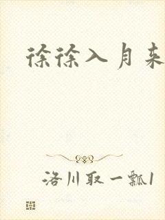 徐徐入月来