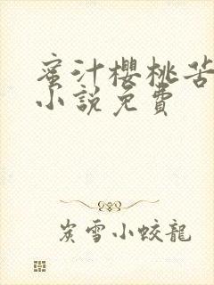 蜜汁樱桃苦咖啡小说免费