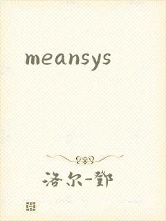 meansys