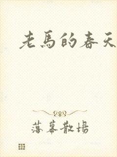 老马的春天敏静