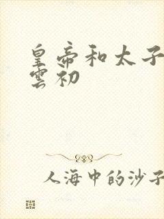 皇帝和太子妃h云初