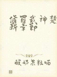 修罗武神楚枫最新章节