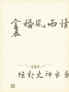 金婚风雨情演员表