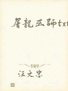 屠龙巫师txt