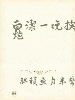 白洁一晚挨十二炮