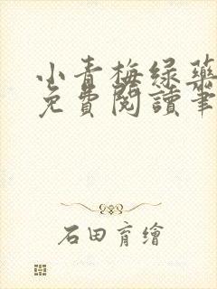 小青梅绿药全文免费阅读笔趣阁