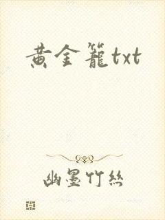 黄金笼txt