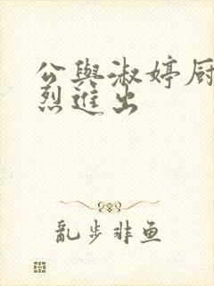 公与淑婷厨房猛烈进出