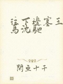 往下边塞玉器骑马沈驰