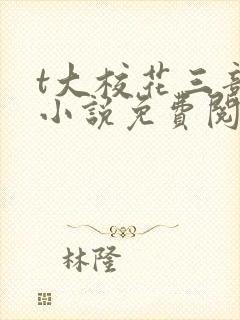 t大校花三部曲小说免费阅读全文