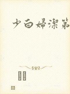 少白妇洁第二部