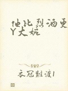 他比烈酒更撩BY大婉