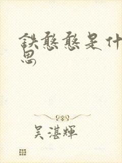 铁憨憨是什么意思