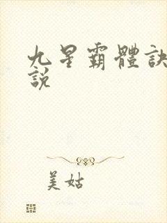 九星霸体诀 小说