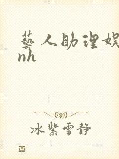 艺人助理娱乐圈nh