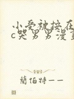 小受被按在墙上c哭男男漫画