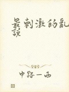 最刺激的乱惀小说