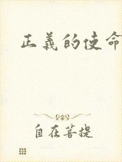 正义的使命最新
