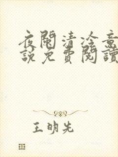 夜阑清冷意欢小说免费阅读
