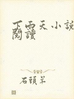 下雨天小说免费阅读