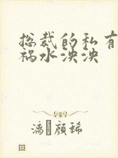 总裁的私有宝贝祸水泱泱