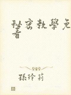 秘密教学免费观看