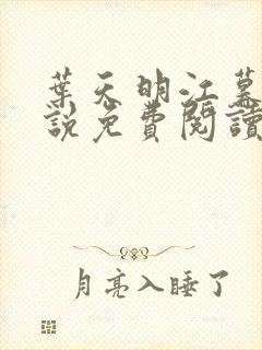 叶天明江暮婉小说免费阅读笔趣阁