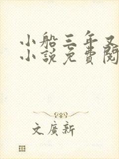 小船三年又三年小说免费阅读