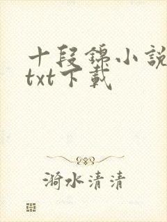 十段锦小说全本txt下载
