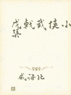 戊戟武侠小说全集