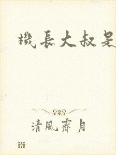 机长大叔是饿狼