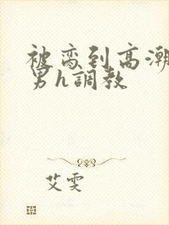 被脔到高潮的直男h调教