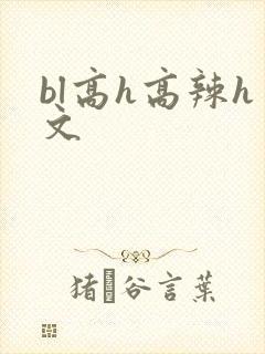 bl高h高辣h文