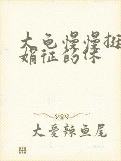 大龟慢慢挺进张娟征的休