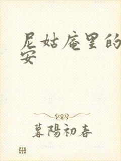 尼姑庵里的男保安