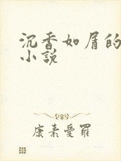 沉香如屑的原著小说