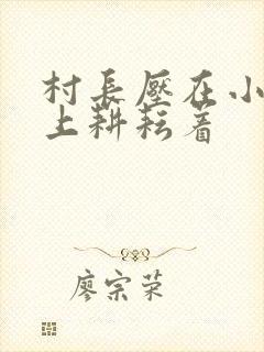 村长压在小萍身上耕耘着