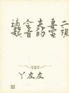 适合夫妻二人一起看的电视剧