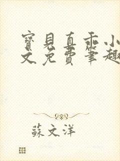 宝贝真乖小说全文免费笔趣阁