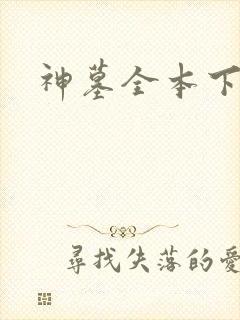 神墓全本下载