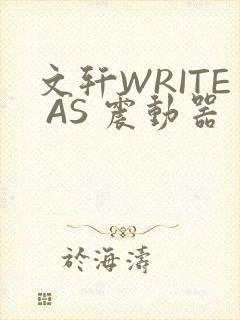 文轩WRITE AS 震动器