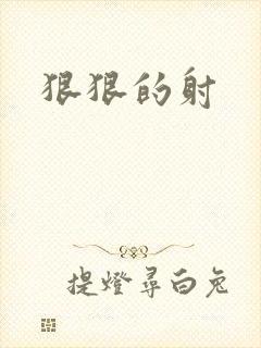 狠狠的射