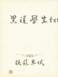 黑道学生txt