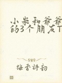 小米和爷爷和他的3个朋友TXT