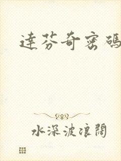 达芬奇密码小说