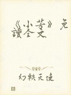 《小芳》免费阅读全文