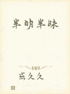 半明半昧