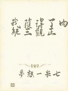 我获得了肉禽系统三观正