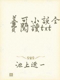 姜可小说全文免费阅读txt